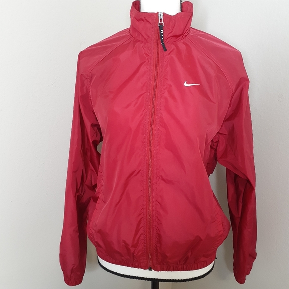 NEW Nike Red jacket windbreaker Size S - Picture 2 of 12